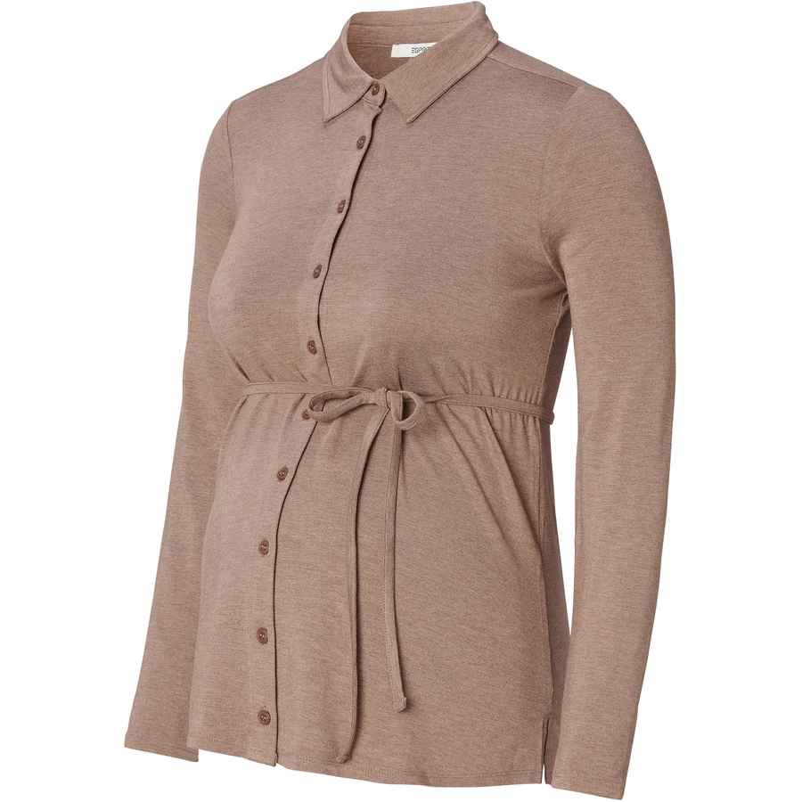 Esprit Still-Shirt Taupe Grey