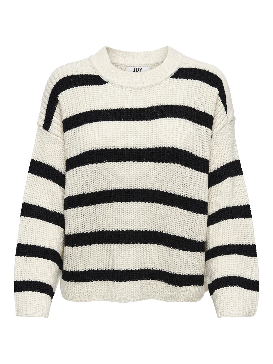 JDYJUSTY Strickpullover Eggnog