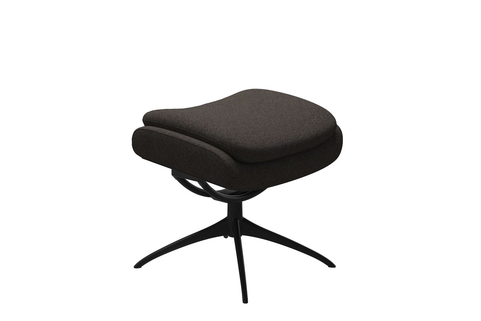 Rome krakk Tekstil Orchid Brown - Star - Matt Black