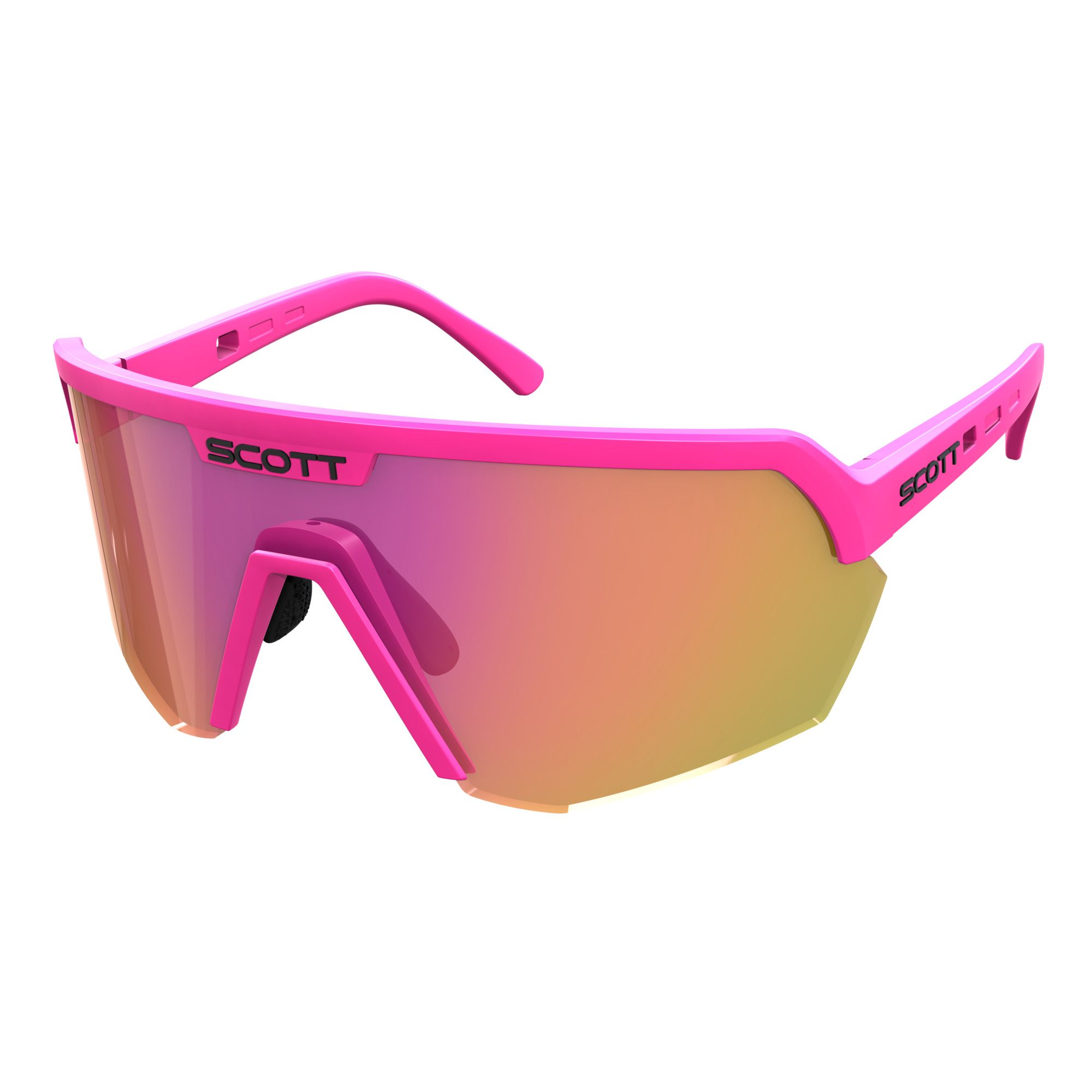SCOTT Sport Shield Cykelbriller Pink/Pink Krom