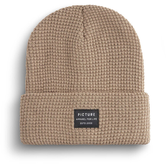 Picture York Beanie Dark Stone Unisex FA24