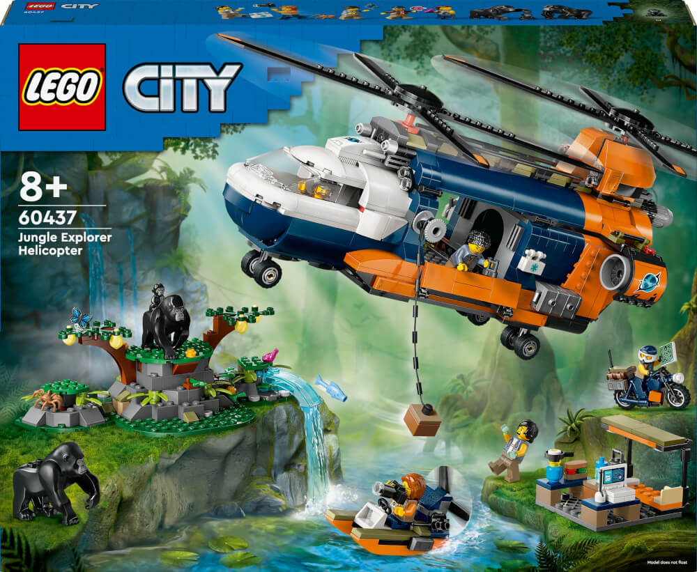 LEGO® City 60437 Dschungelforscher-Hubschrauber