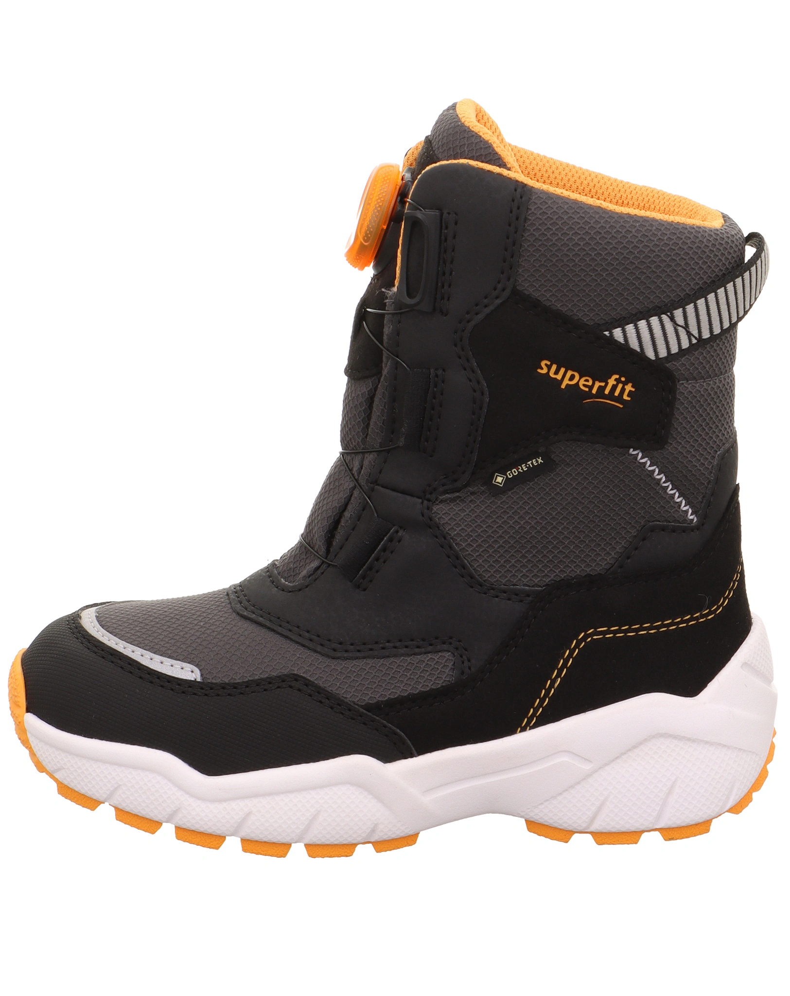 Schnellschnür-Boots CULUSUK 2.0 gefüttert in schwarz/orange