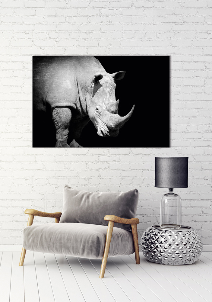 Akustikbild NASHORN 80x120cm, 7kg