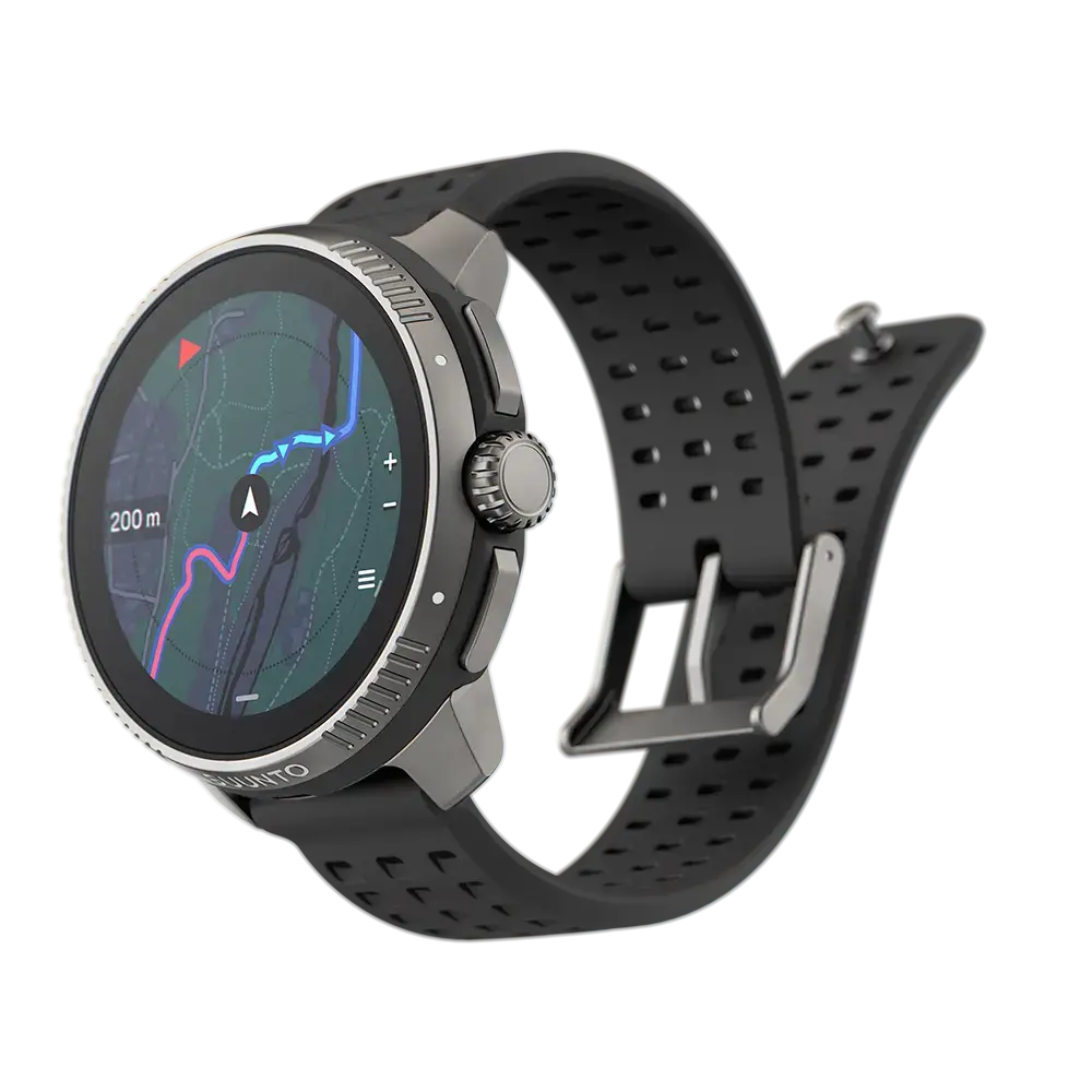 Suunto Race Titanium GPS Sporthorloge Charcoal Grijs