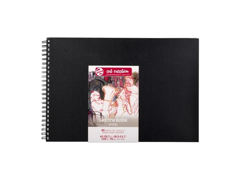 Talens Art Creation Sketchbook | 29.7 x 42 cm (A3), 110 g, 80 sheets