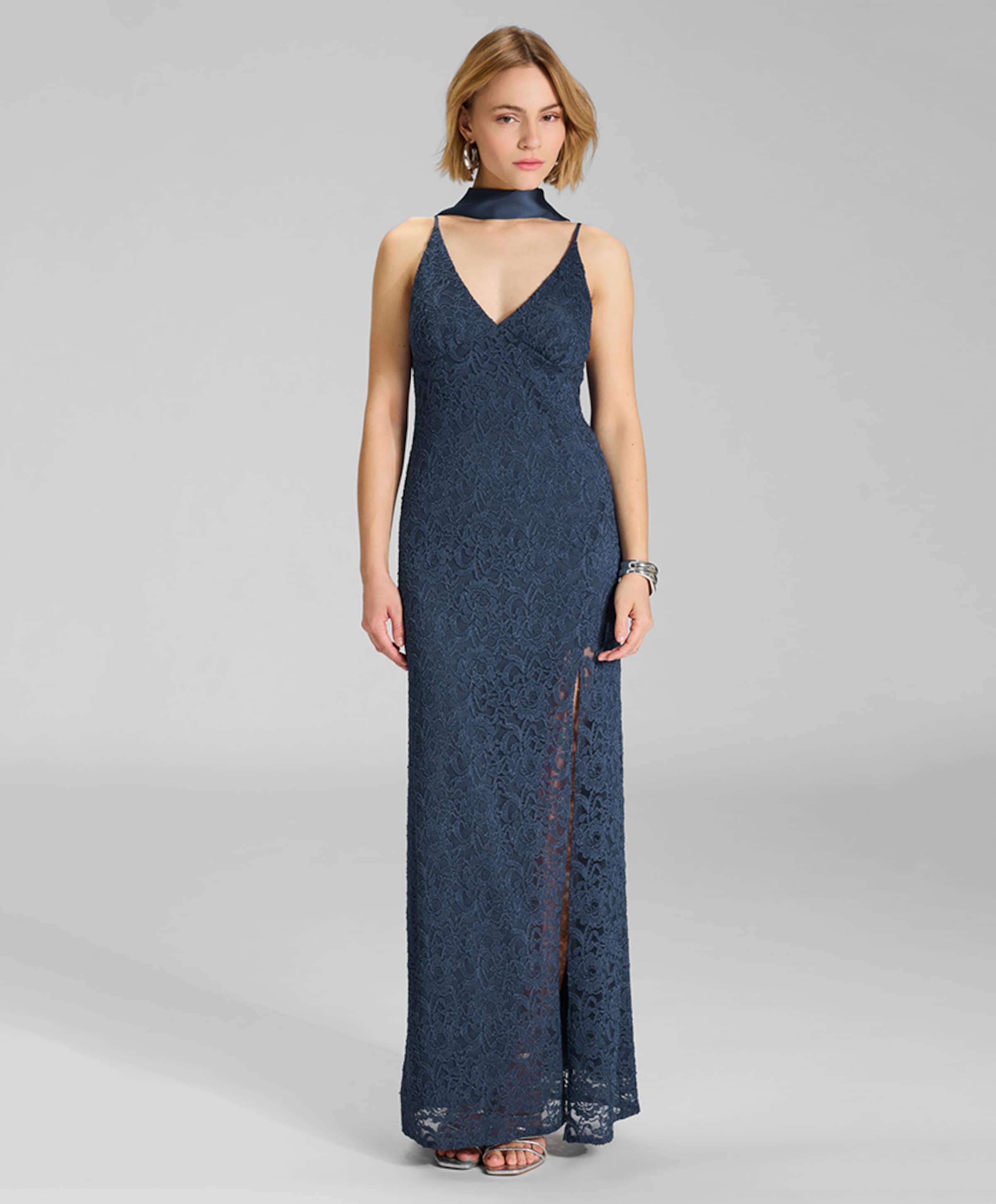 Swing Dames jurk blauw