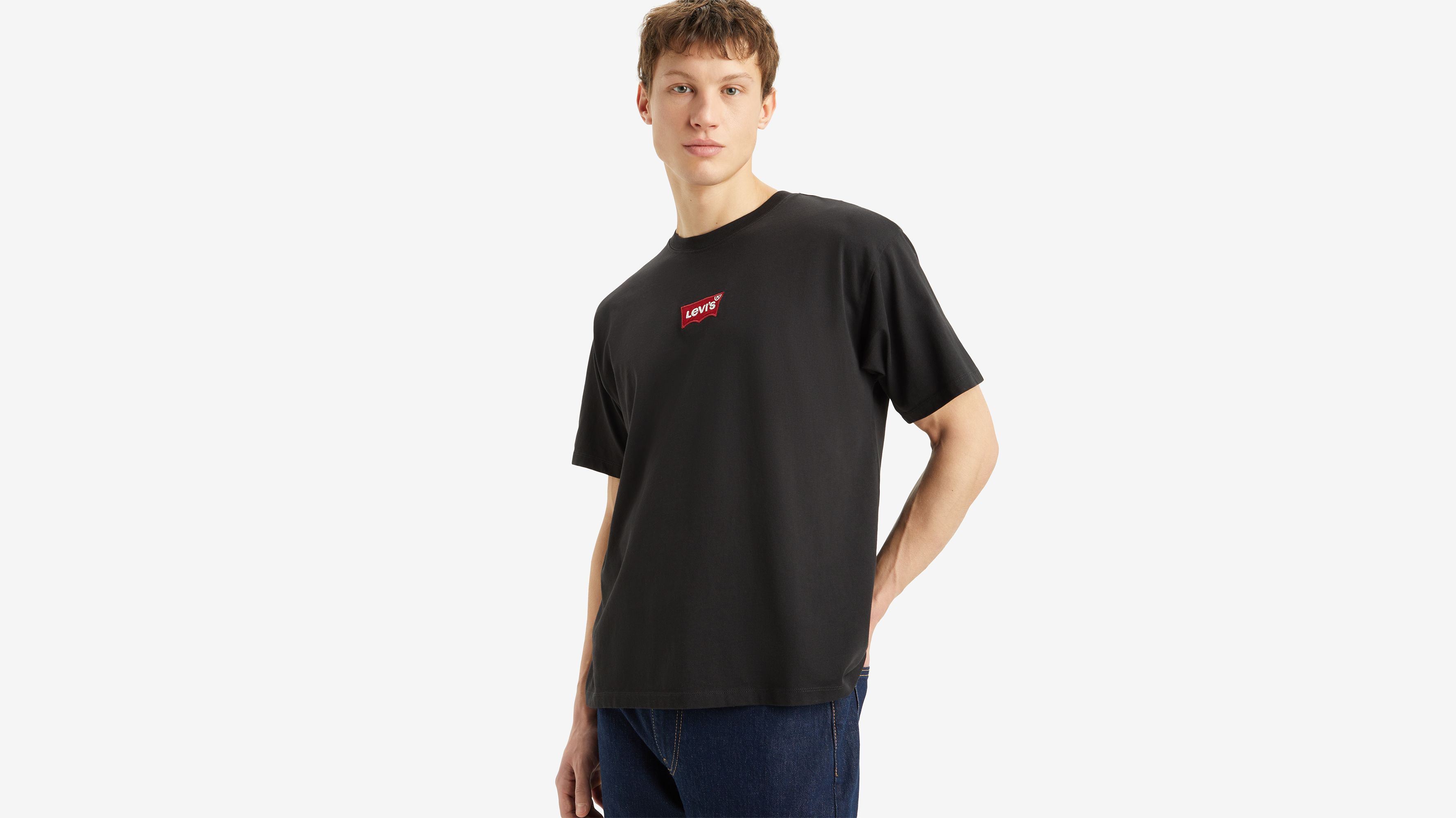 Vintage Fit Graphic Tee - Caviar - Noir