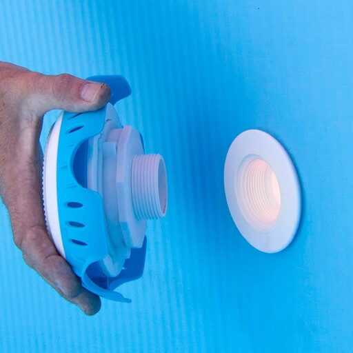 Iluminação para piscinas acima do solo