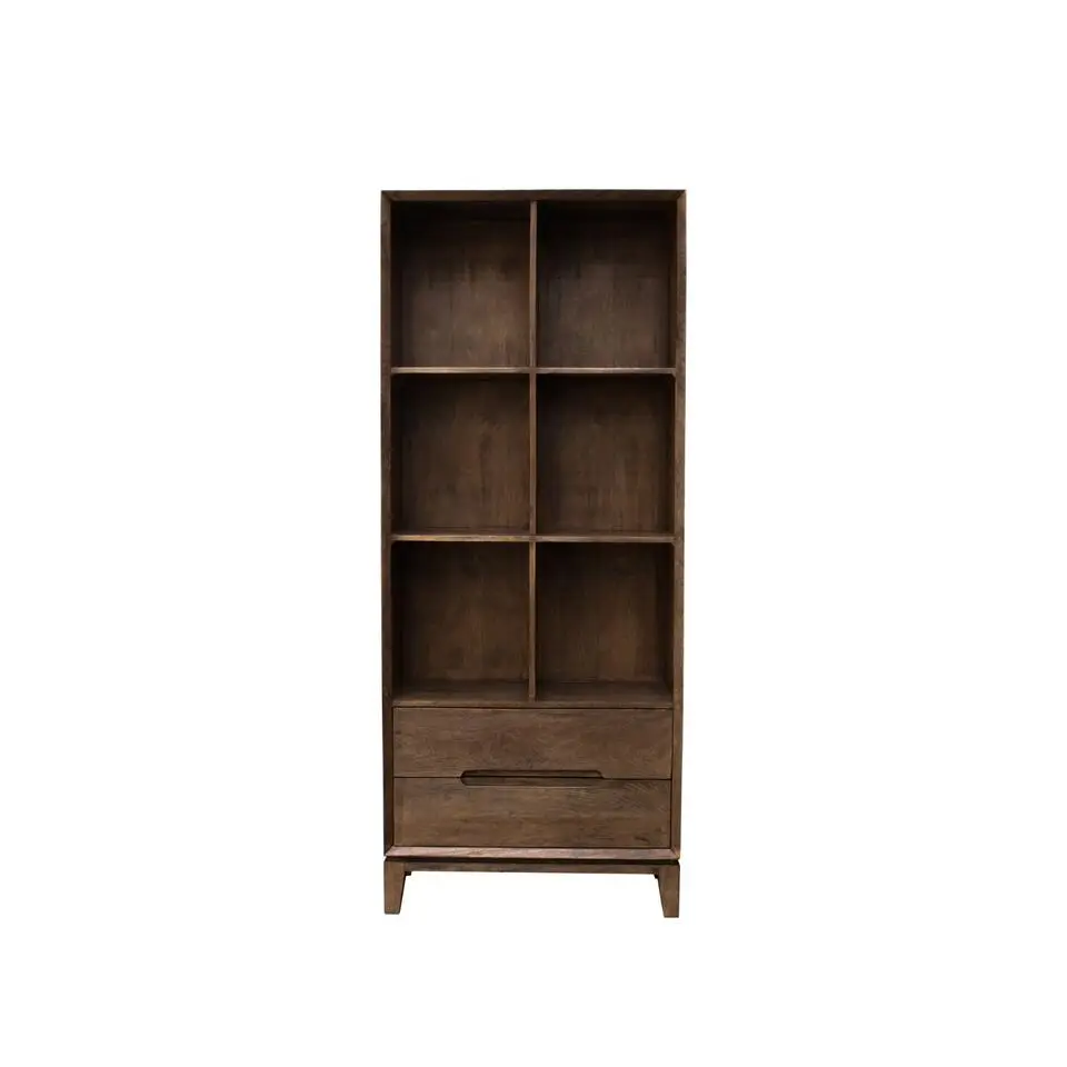 Livingfurn - Boekenkast - Cortez 83 cm - Bruin