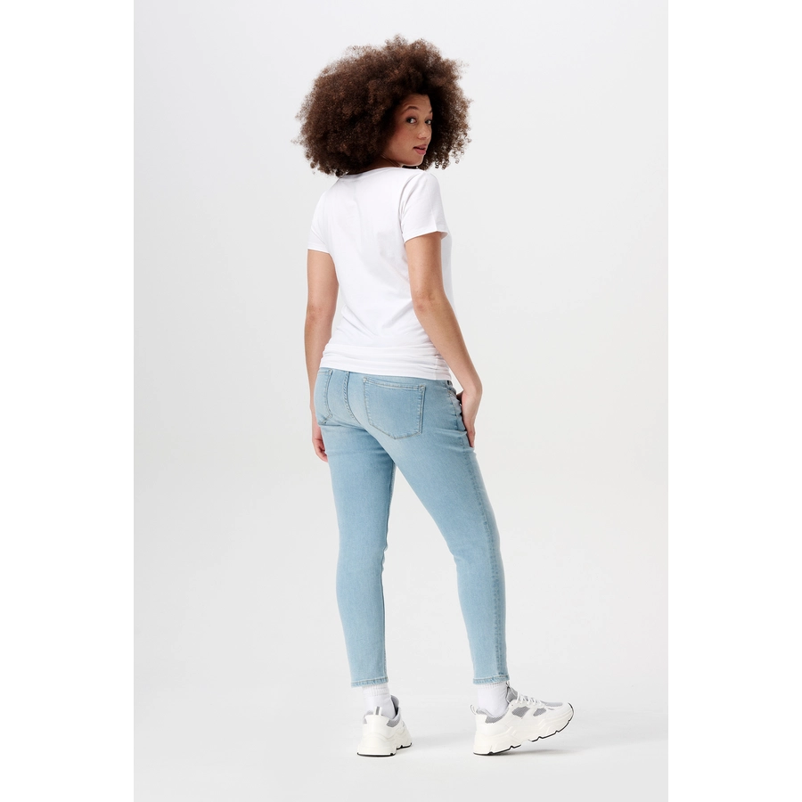 Noppies Slim Umstandsjeans Mila 78 Light Blue Denim