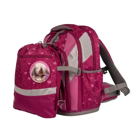 School-Mood Timeless Air+ Schulranzenset Hannah, 7-teilig