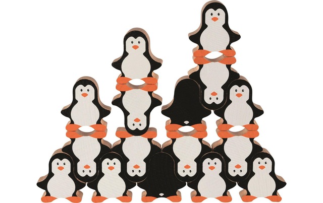 goki Stapelspielzeug »Stapelfiguren Pinguine«