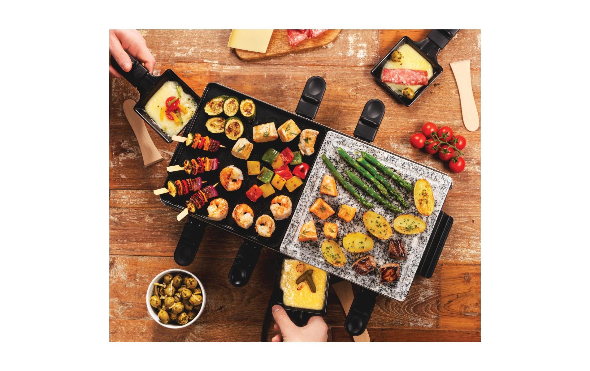 RUSSELL HOBBS Raclette »Multi Raclette 3 in 1« 1.400 W