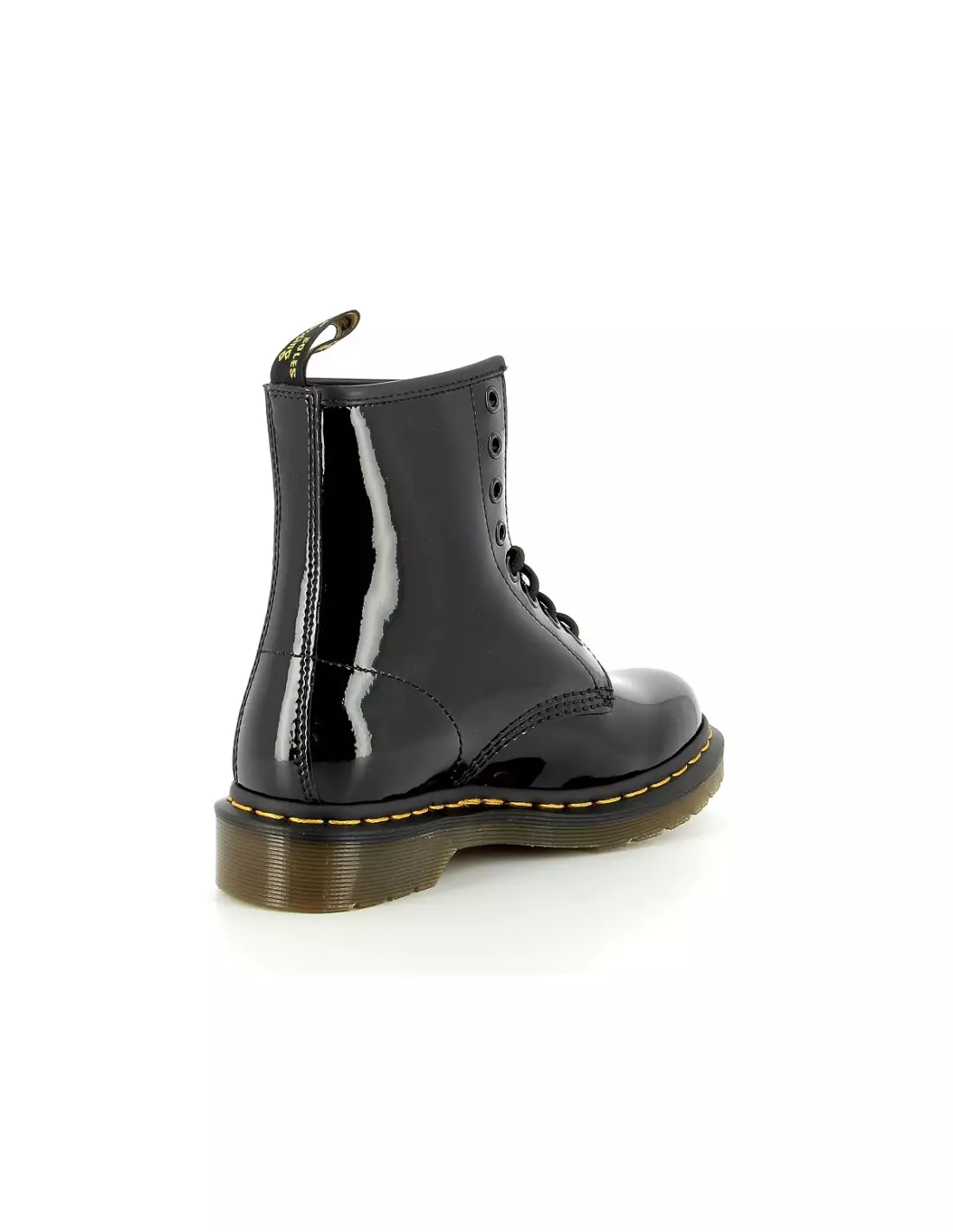 DR MARTENS 1460 PATENT VERNI - Boots & bottines Noir