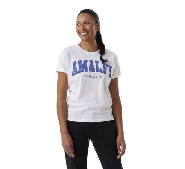 Firefly Sandy Printed T-shirt Hvid