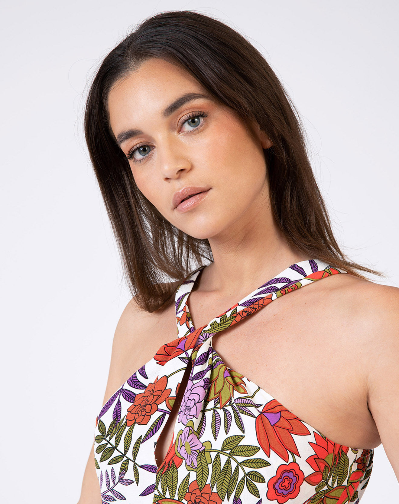 An'ge Robe Muguelle crème/multicolore