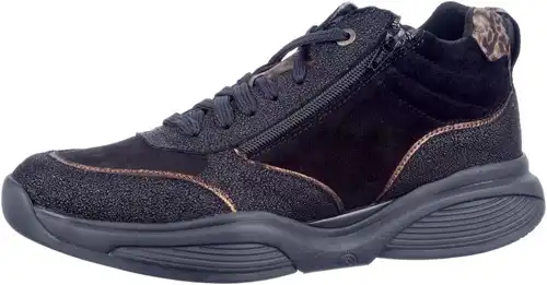 32001.2.084 SWX16 H Xsensible zwart combi - maat 9 veterboot zwart combi - maat 9 Calandschoen