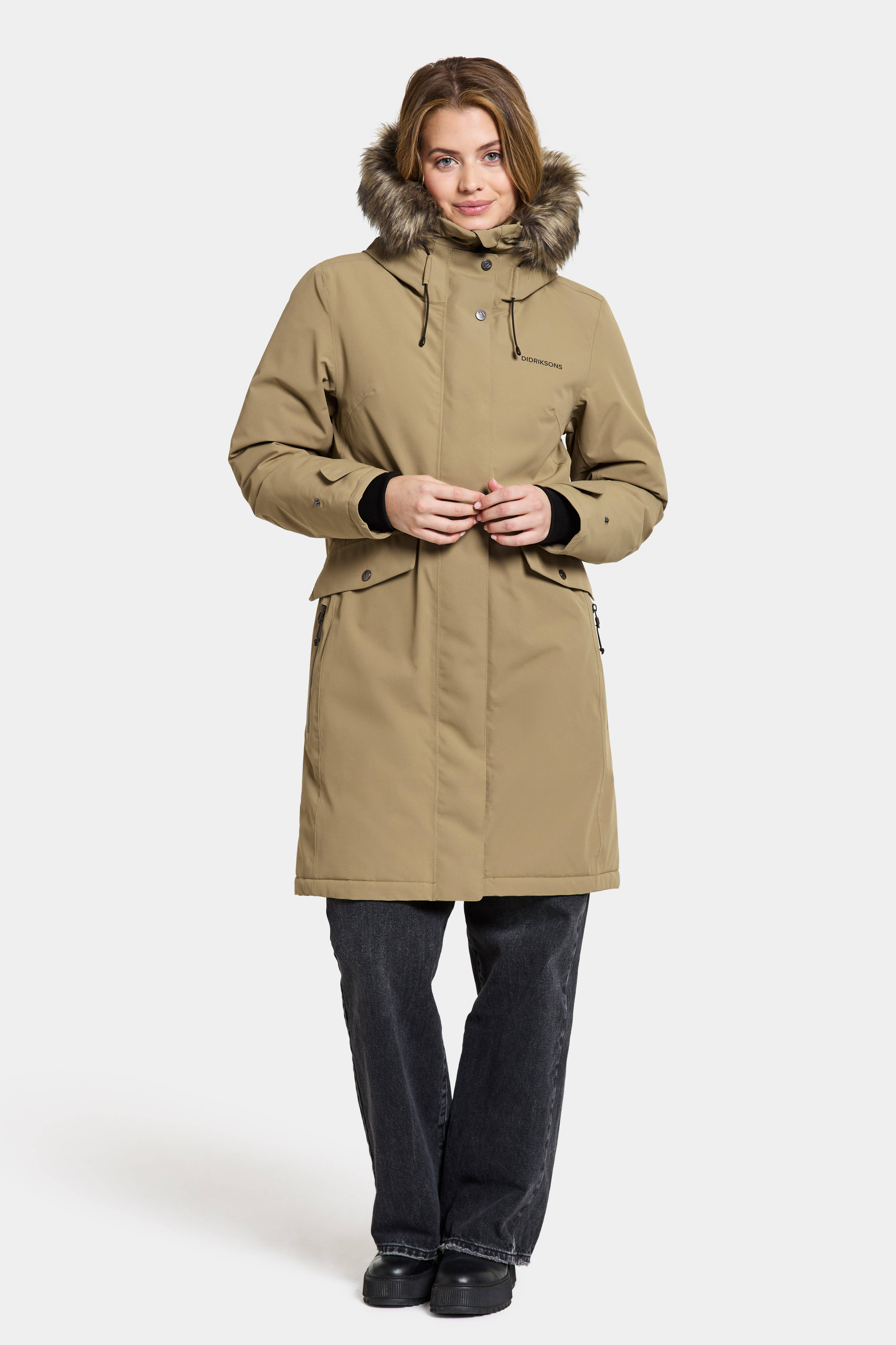 Didriksons parka Erika bruin