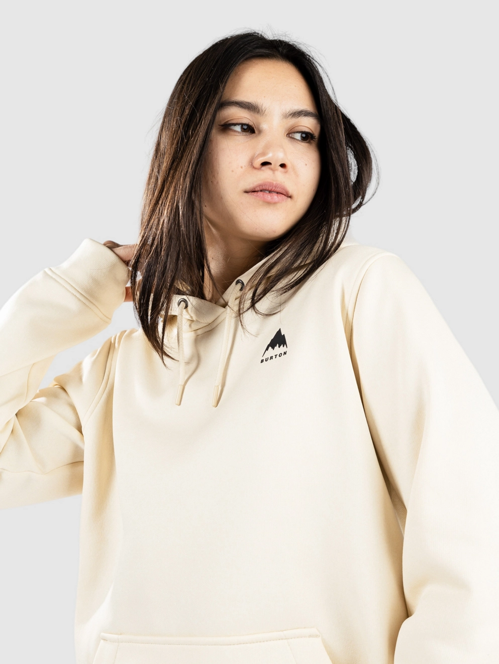 Burton Oak Hoodie creme brulee heather