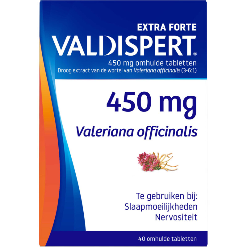 Valdispert Extra forte 450 mg tabletten