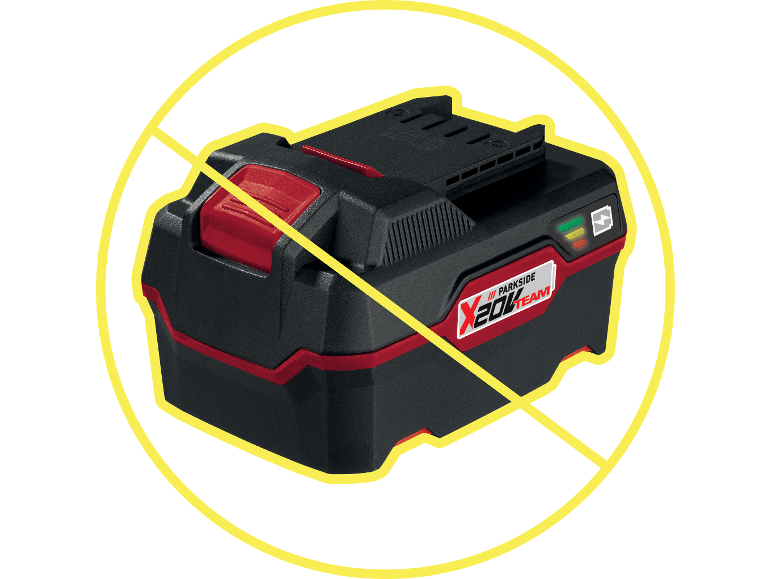 Dubbele acculader 20 V - 4,5 A