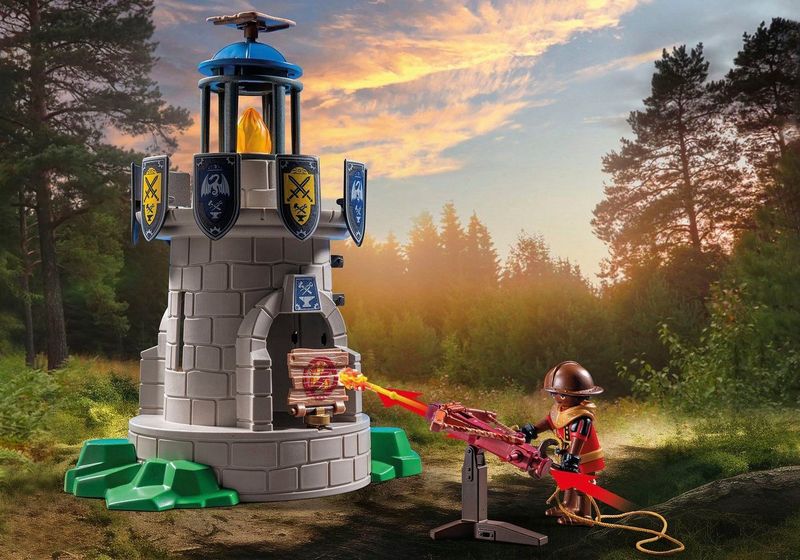 PLAYMOBIL Novelmore Riddertoren met smid en draak - 71483