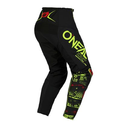 Pantalon cross O'Neal ELEMENT - ATTACK V23 2023 - Noir / Jaune