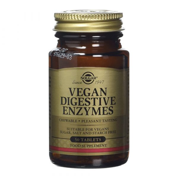 Solgar Vegetarian Digestive Aid 50 Cápsulas