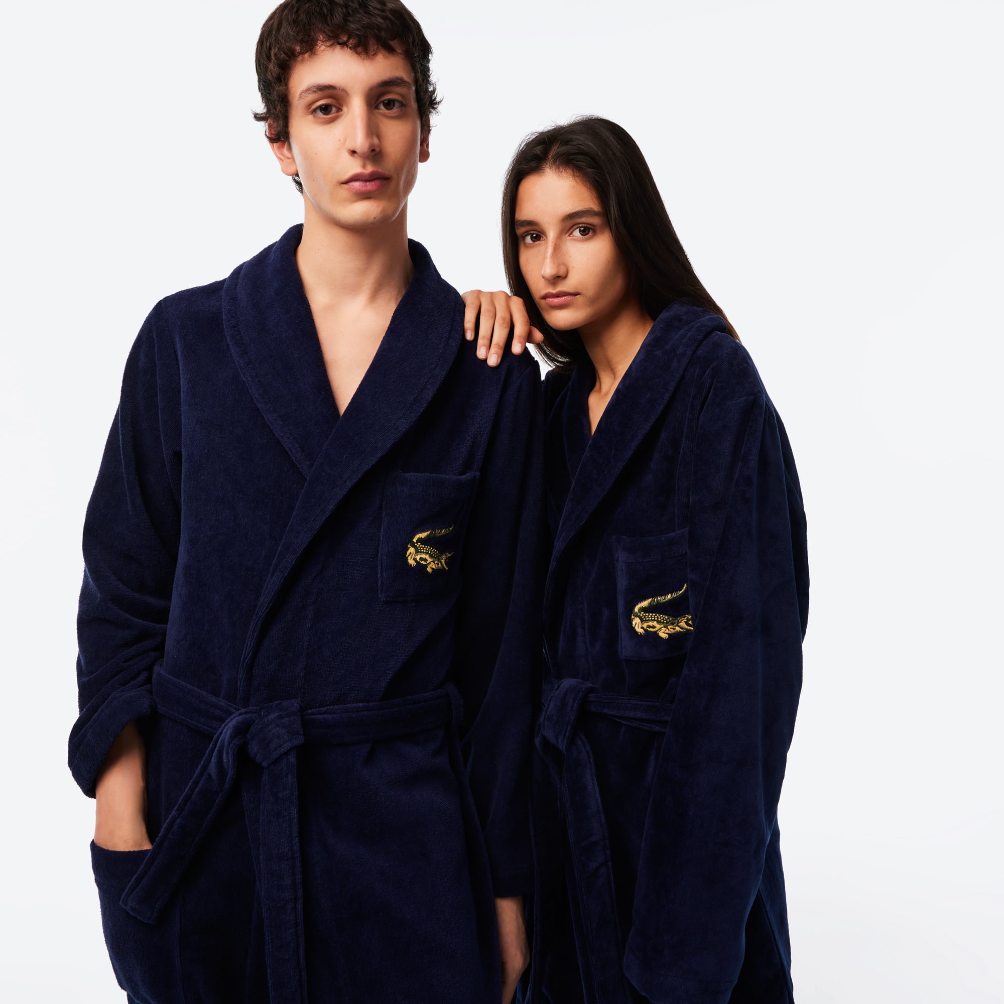 Peignoir L René Peignoirs de bain - Bleu - Lacoste - Unisex