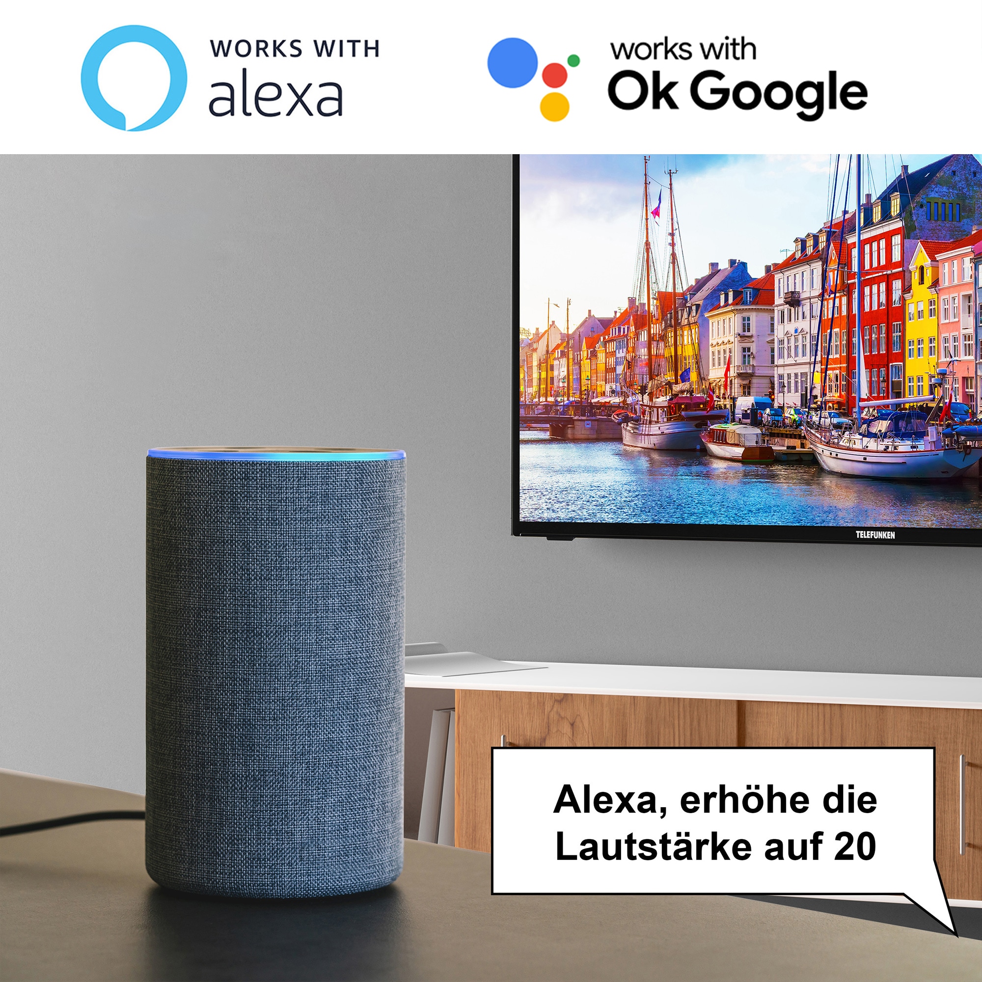 Telefunken XH32SN550S Smart TV 32 Zoll