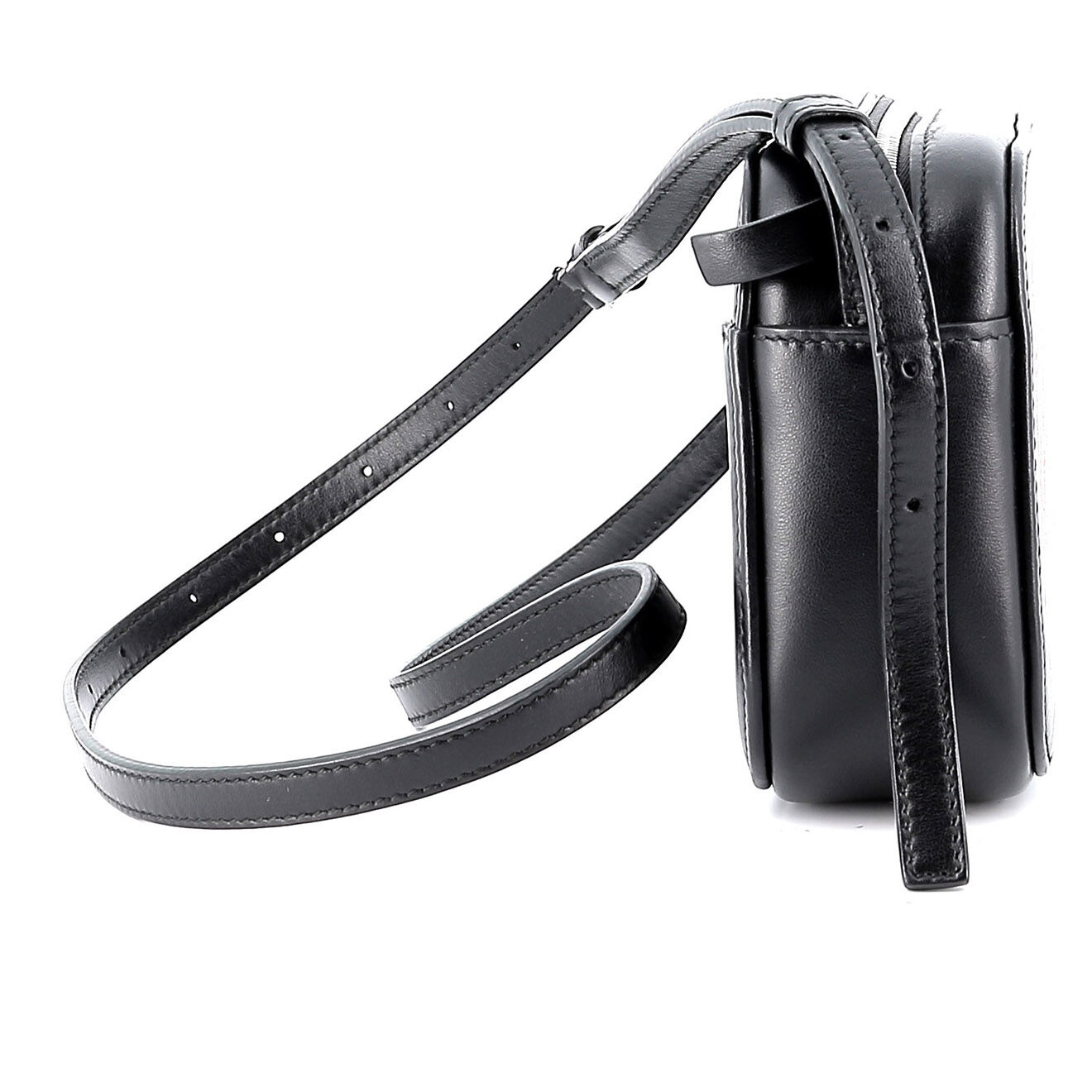 Balenciaga Sac bandoulière Camera en Cuir noir Etat: Parfait état - Longueur 17 cm