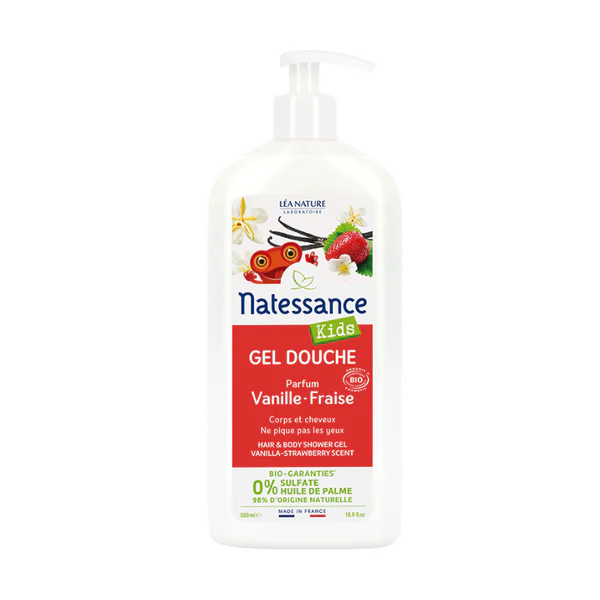 Natessance Gel Douche Kids - Framboise 500ml