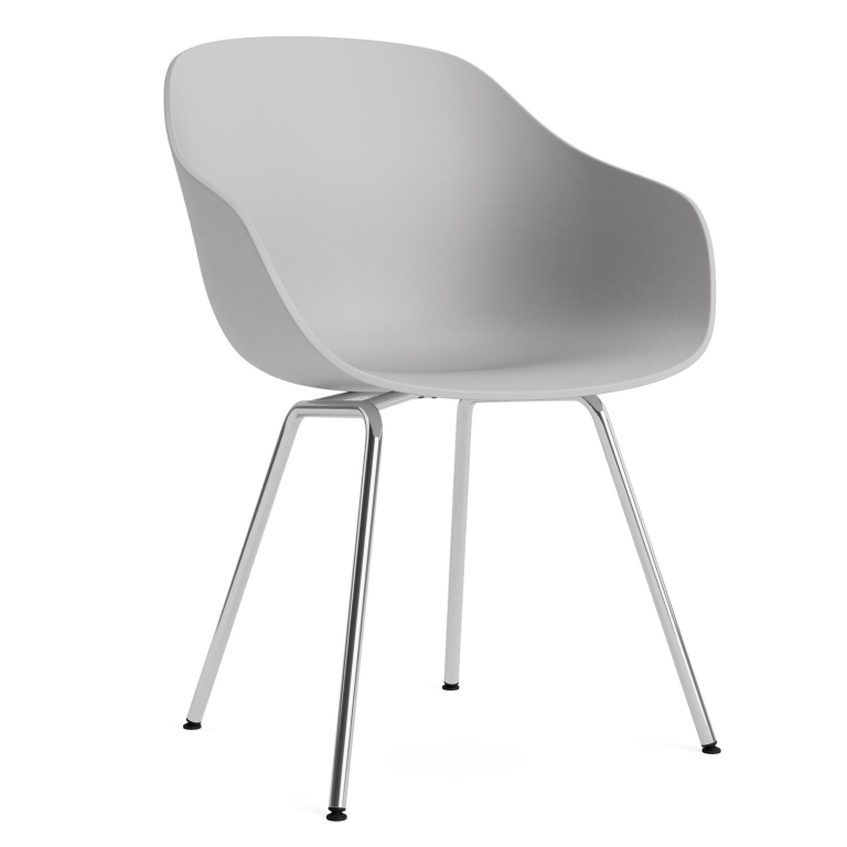 Hay AAC226 stoel chrome onderstel Concrete Grey