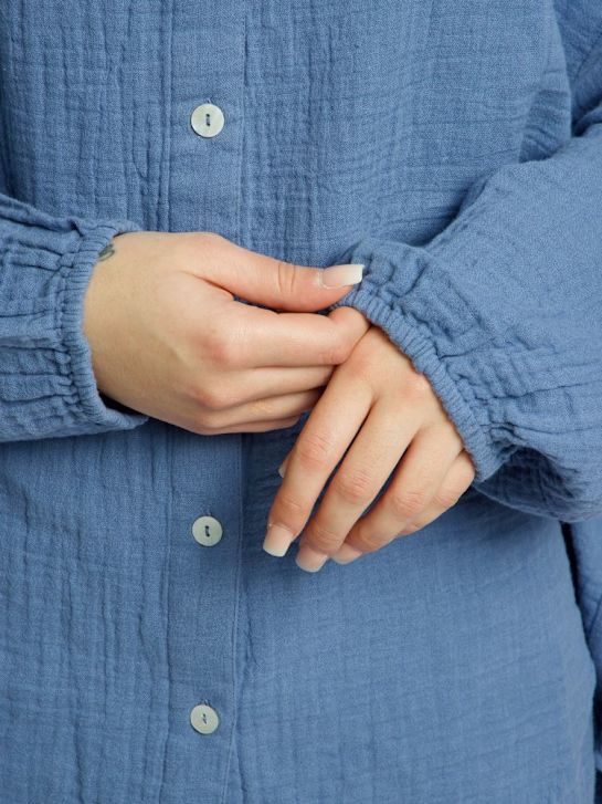 Black Box Bluse Blau