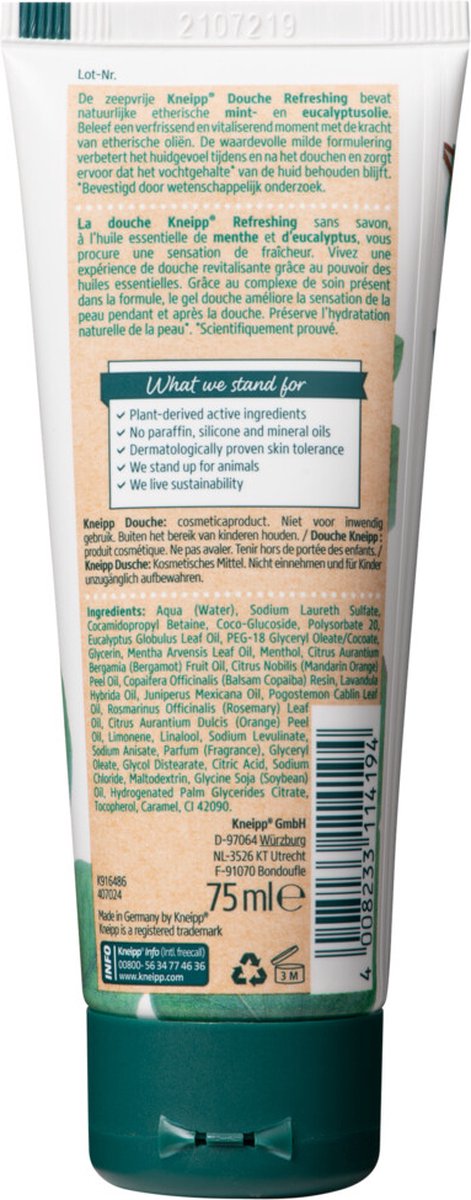 Kneipp Douche Refreshing (75 ml)