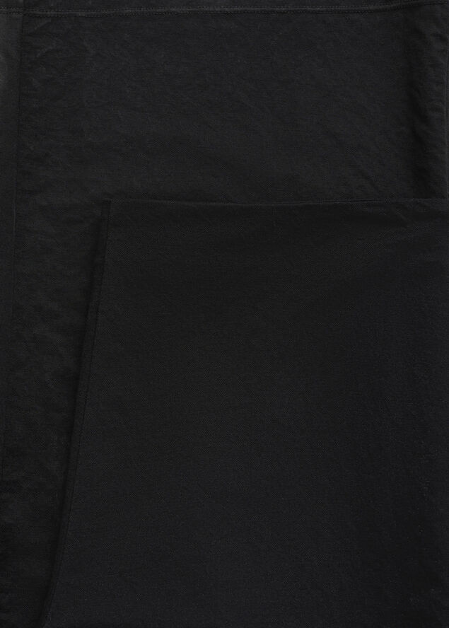 MANGO Flowy straight-fit trousers Black