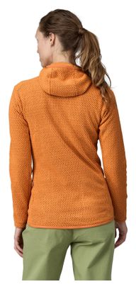 Polaire Femme Patagonia R1 Air Full-Zip Hoody Orange