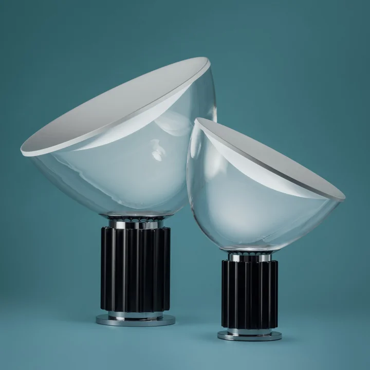 Flos - Taccia LED Tischleuchte (PMMA), schwarz