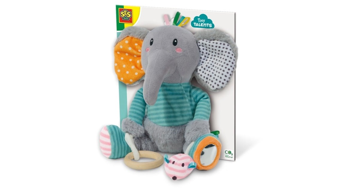 SES CreativeOlfi sensory olifant Grijpspeelgoed  (13114)