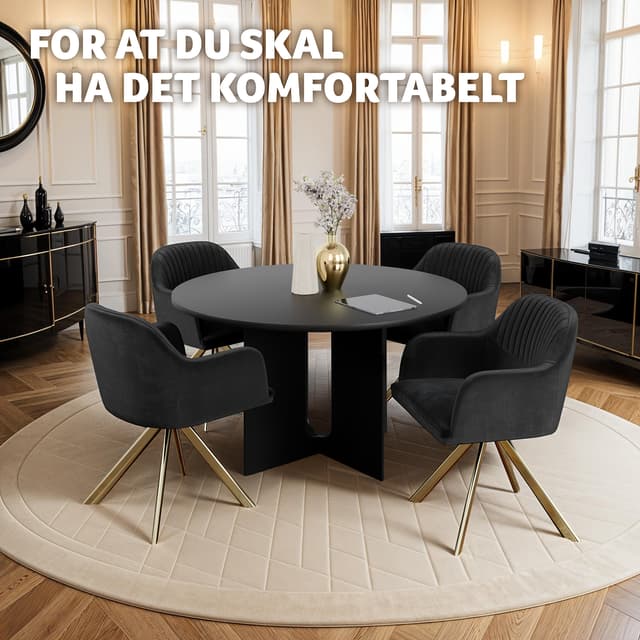 Stol Lona, velour med polstring