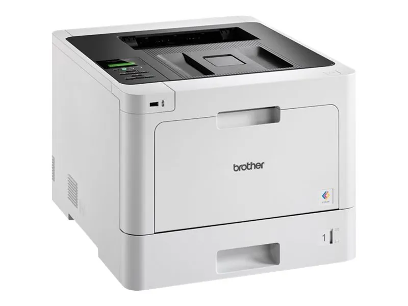 Brother HL-L8260CDW - Printer - farve - Duplex - laser - A4/Legal - 2400 x 600 dpi - op til 31 spm (mono) / op til 31 spm (farve) - kapacitet: 300 ark - USB 2.0, Gigabit LAN, Wi-Fi(n), USB vært