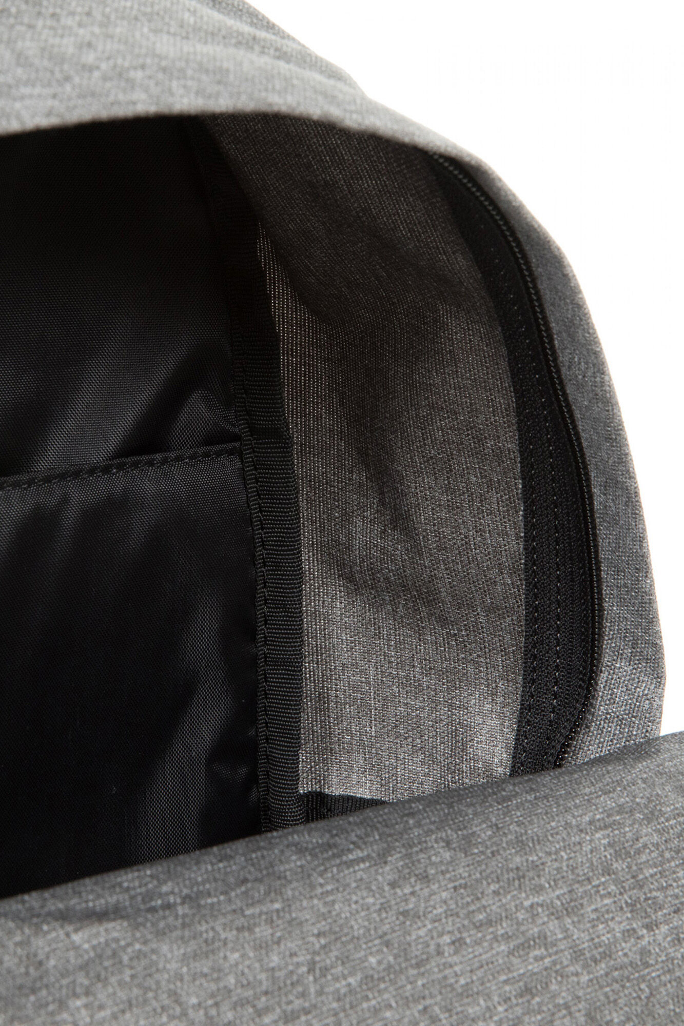 Mochila Zippl'r acolchoada - Cinza Médio