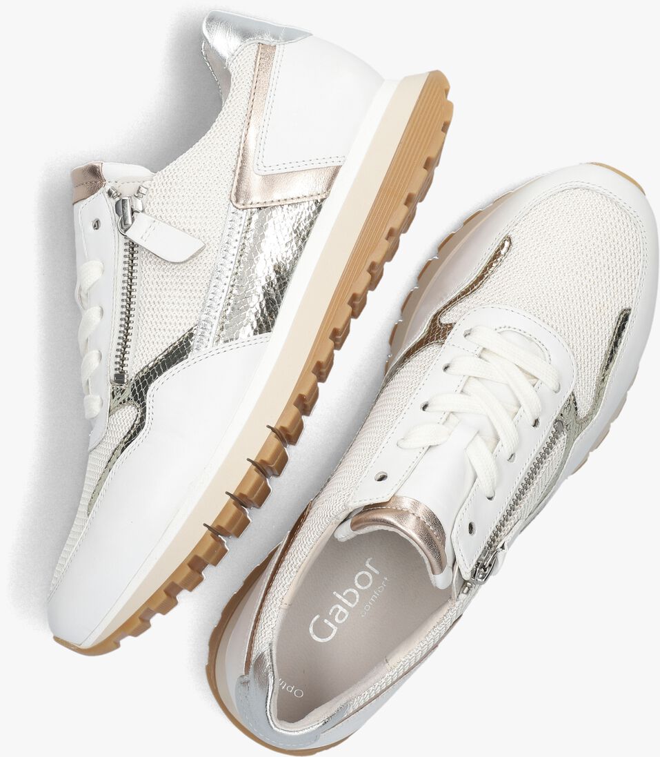 witte gabor lage sneakers 378