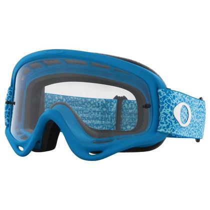 Masque cross Oakley O Frame MX BLUE CRACKLE 2025 - Bleu