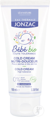 Jonzac Eau Thermale Bébé Cold Cream Nutri-Douceur Tube 100ml