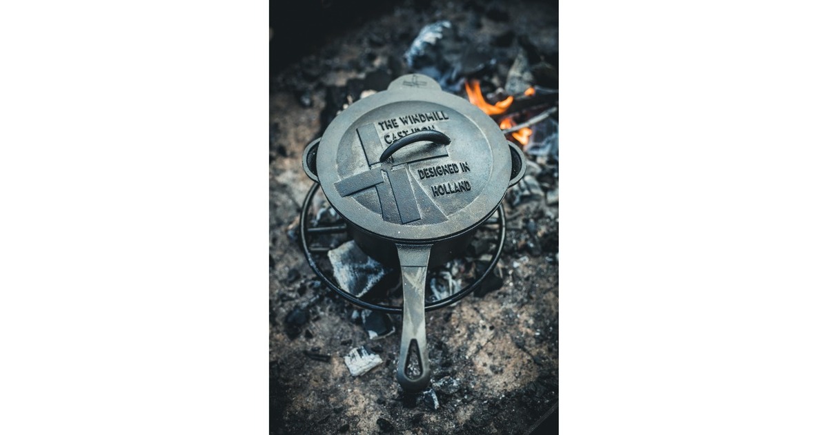 The WindmillSauspan bak-/braadpan  (Zwart, Ø 19 cm)