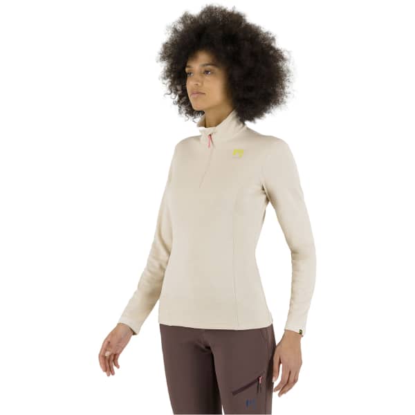 Sweat polaire ski rando KARPOS PIZZOCCO W HALF ZIP OAT