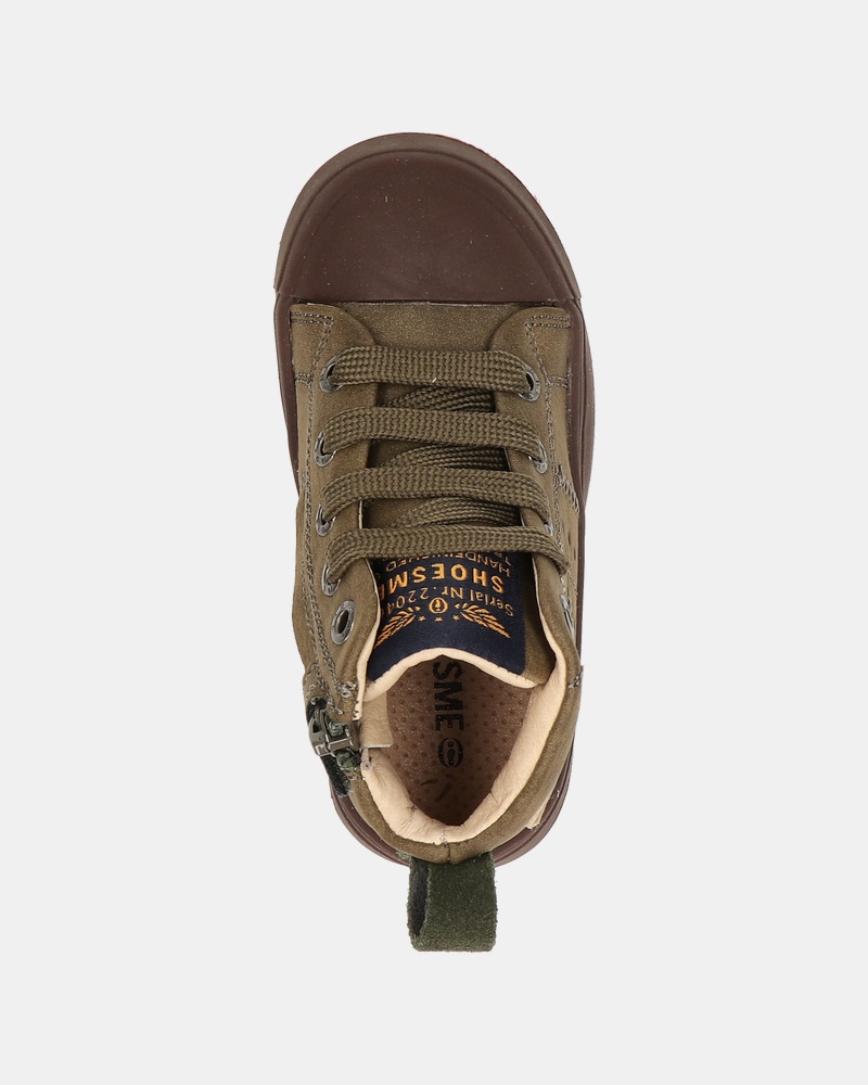 Shoesme Veterboots  - groen