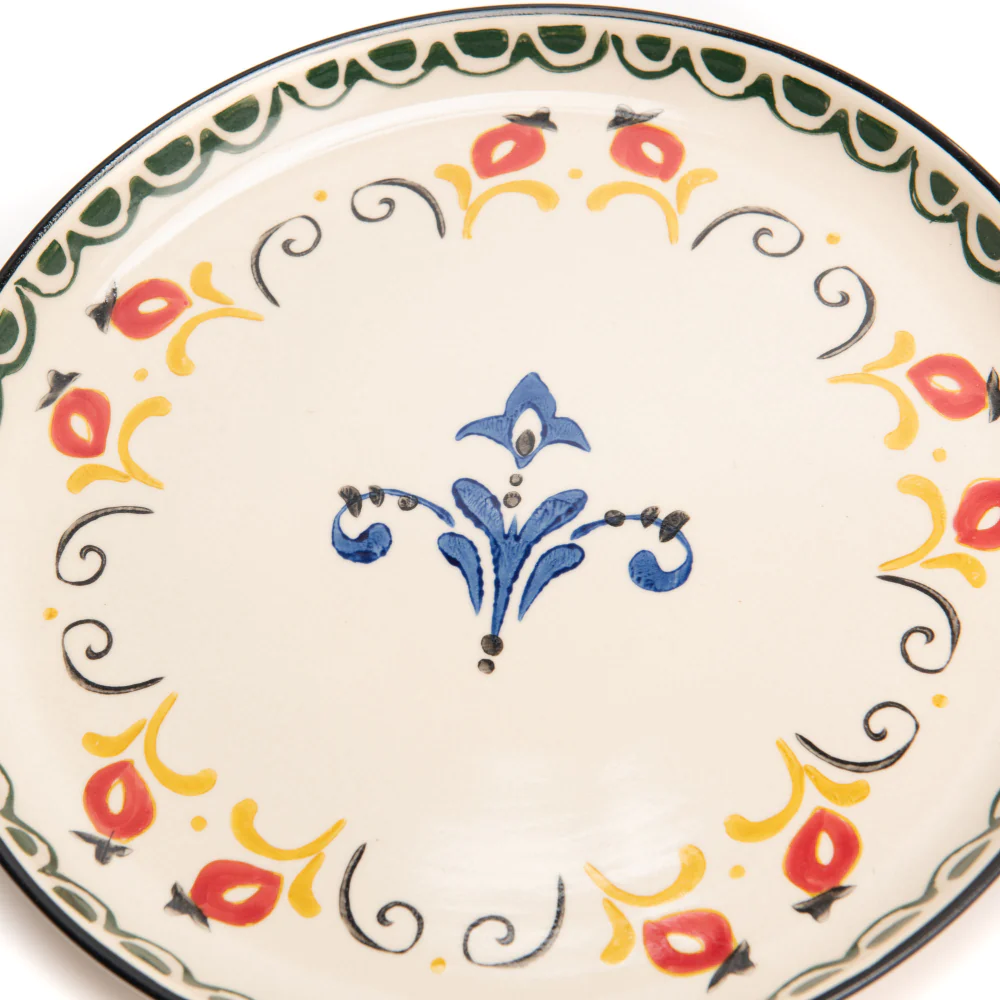 Assiette plate Gabrielle (lot de 6) Amadeus